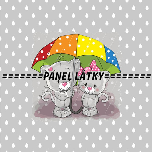 Bavlněný panel 25 x 25cm