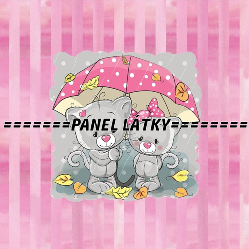 Bavlněný panel 25 x 25cm — foto 1