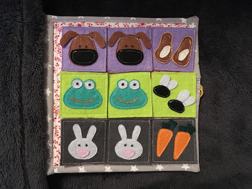 Quiet book Pexeso
