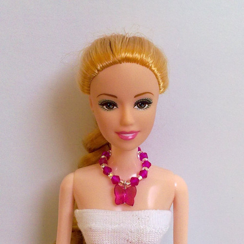 Šperky pro panenku Barbie - náhrdelník
