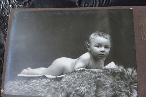 Náš malý ...stará kabinetní fotografie