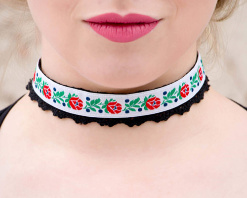 Folklorní choker — foto 1