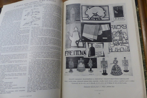 Nové směry - revue výtvarné výchovy 1927-28