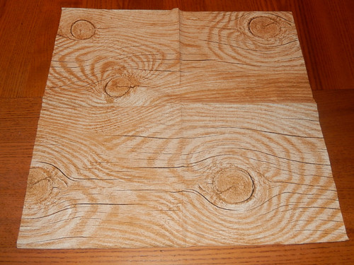 Ubrousek na decoupage - dřevo struktura