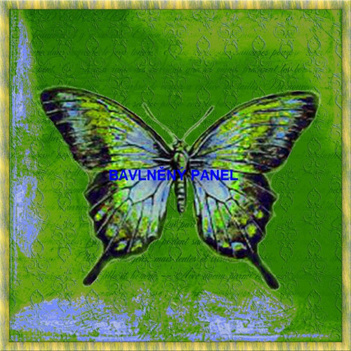 Bavlněný panel 25 x 25cm