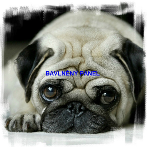 Bavlněný panel 25 x 25cm — foto 1