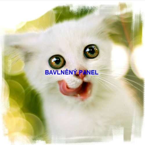 Bavlněný panel 25 x 25cm
