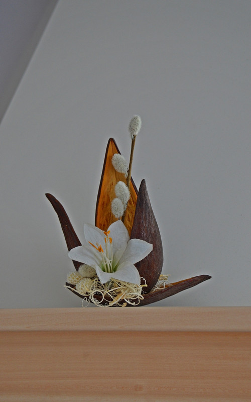 Malé aranžmá,, jako plachetnice,,;-) — foto 1