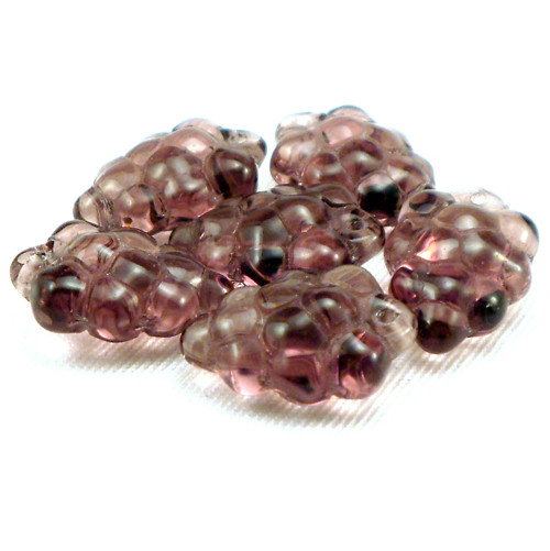4ks Korálky Hroznové Víno 16mm Amethyst