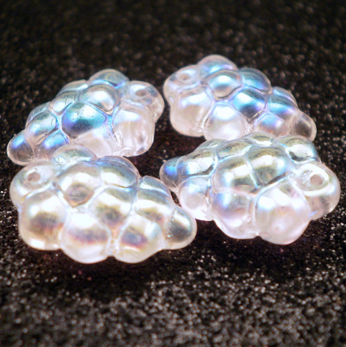 4ks Korálky Hroznové Víno 16mm Crystal AB