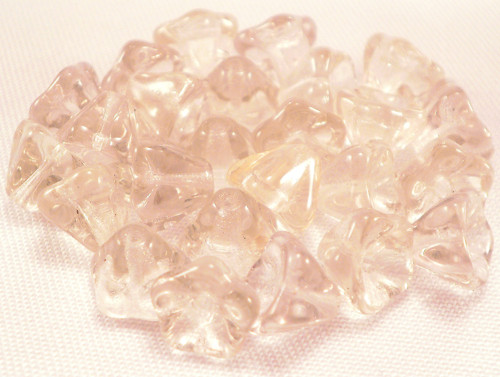 20ks Korálky Zvonek 6x4mm Rosaline