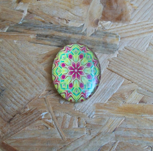 Kabošon - Ovál - Mandala 1