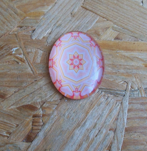 Kabošon - Ovál - Mandala 8