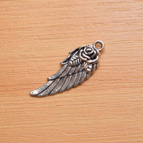 Křídlo - starostříbro - 11mm x 32mm