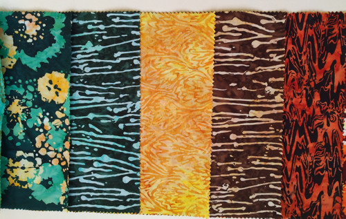 Sada Blossom Batiks Tiger 281004S — foto 1