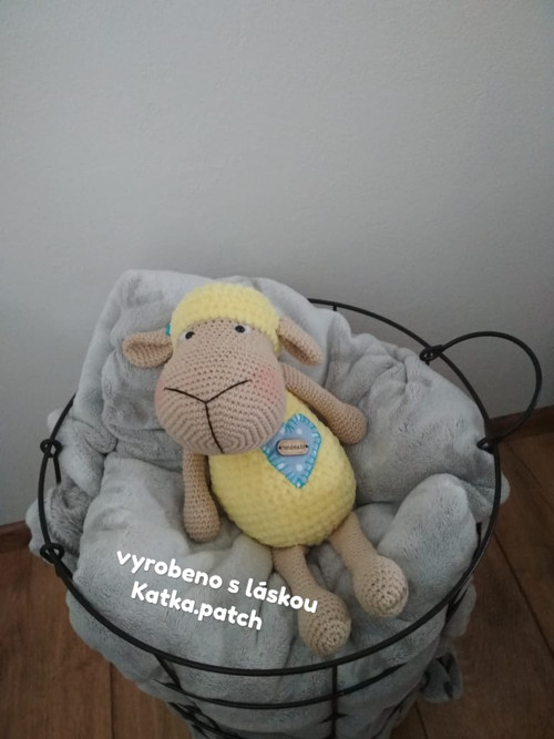 Návod na háčkovanou ovečku