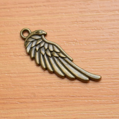 Křídlo - starobronz - 33mm x 11mm — foto 1