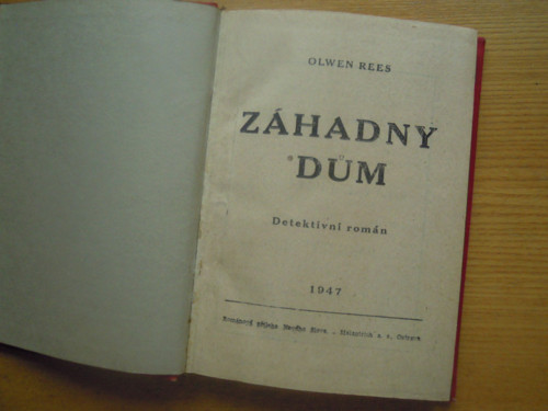 Olwen Rees - Záhadný dům - 1947