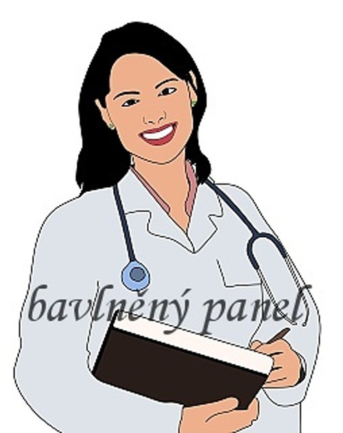 Bavlněný panel MED 48