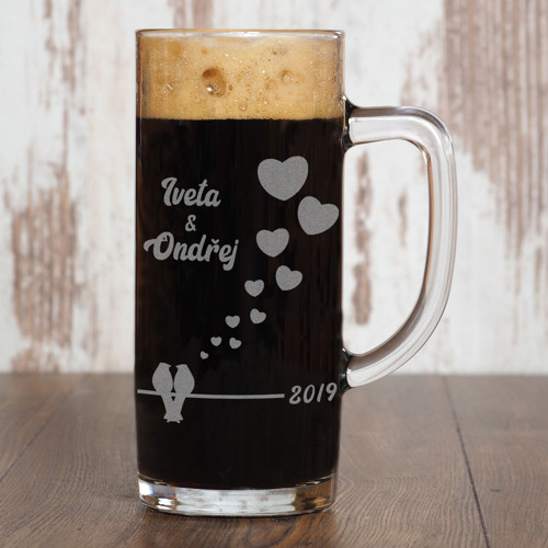 Půllitr Valentýn
