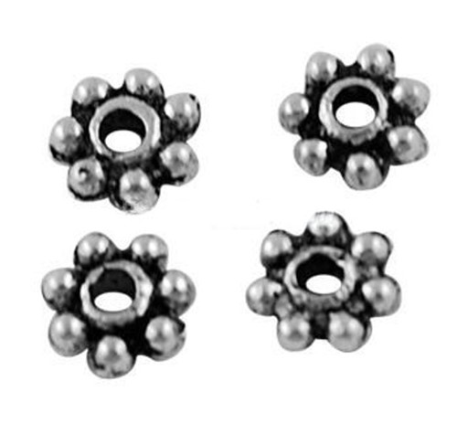 Mezikus kytička 4,5mm (50ks) - platina