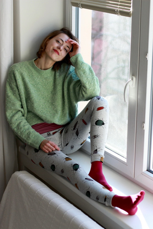 Legíny ZIMNÍ teplé — foto 1