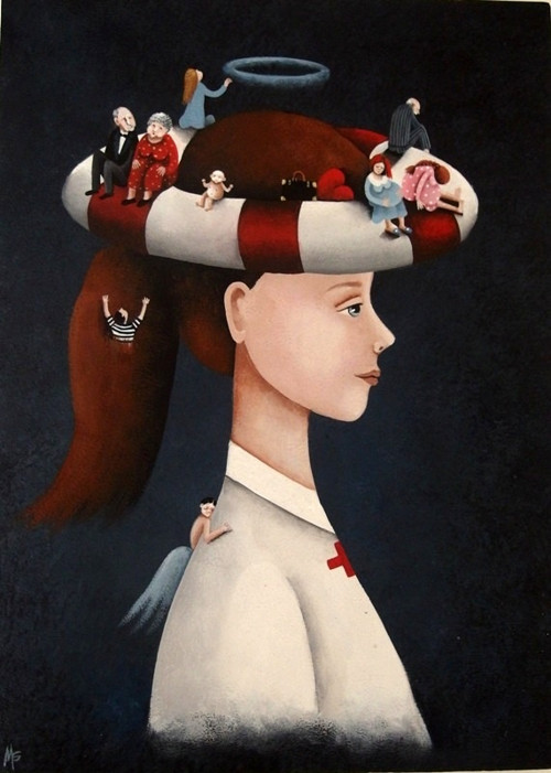 Záchranářka (35x26) — foto 1