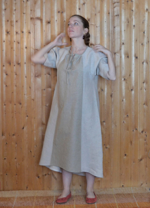 Lněné šaty (M/L) — foto 1