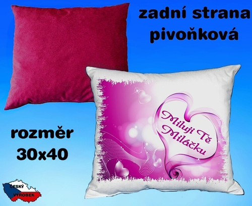 Svatý Valentýn polštářek č. 5895