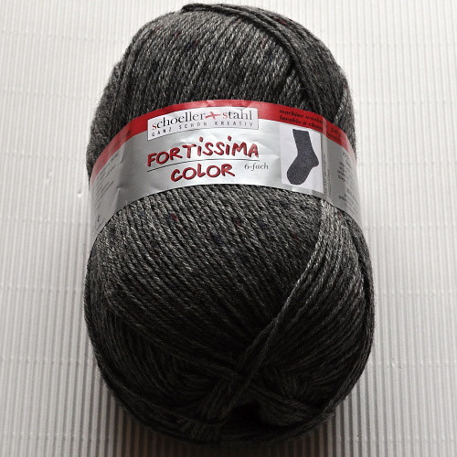 Fortissima Color 6-fach - Tweed Effekt 150g -SLEVA