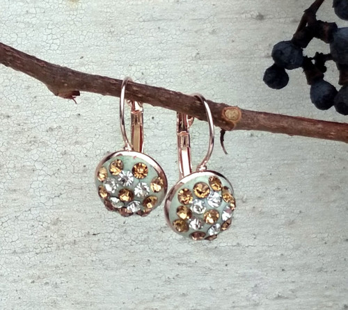 Zlatohnědé Swarovski — foto 1