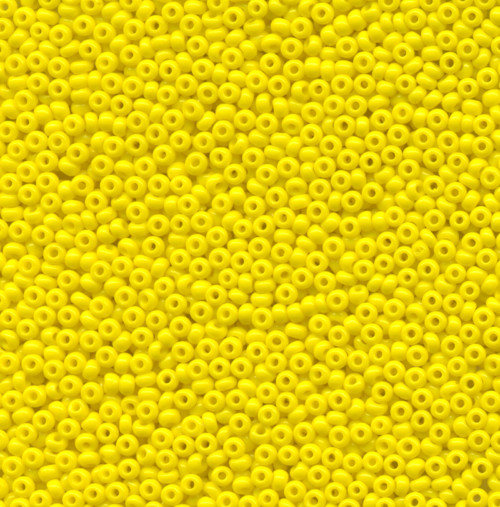 10g Rokajl Preciosa 12/0 (1,8-2,0mm) Yellow