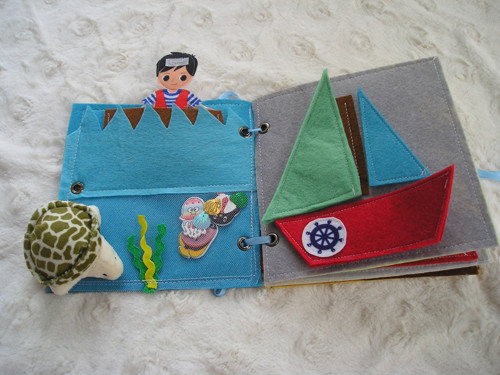 Quiet book kluk