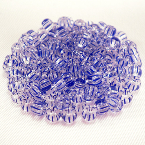 10g Rokajl Preciosa 6/0 (3,7-4,3mm) Crystal Blue