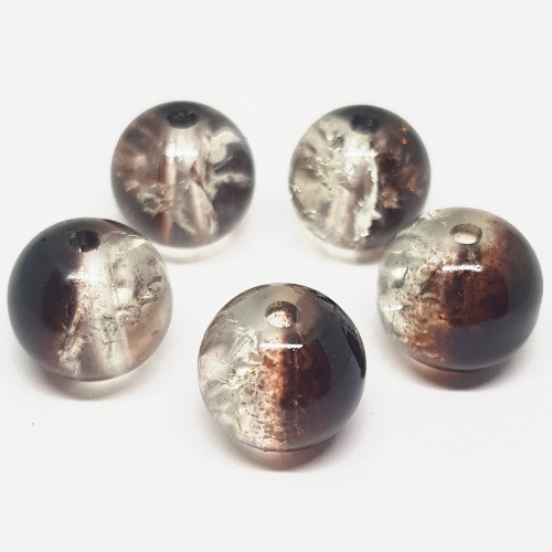 Praskané korálky, 10 mm (5ks)