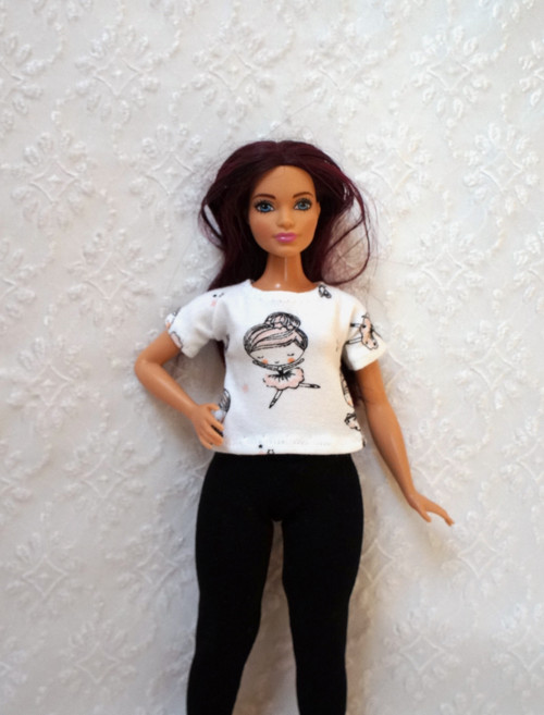 Tričko pro Barbie - curvy - baculku — foto 1