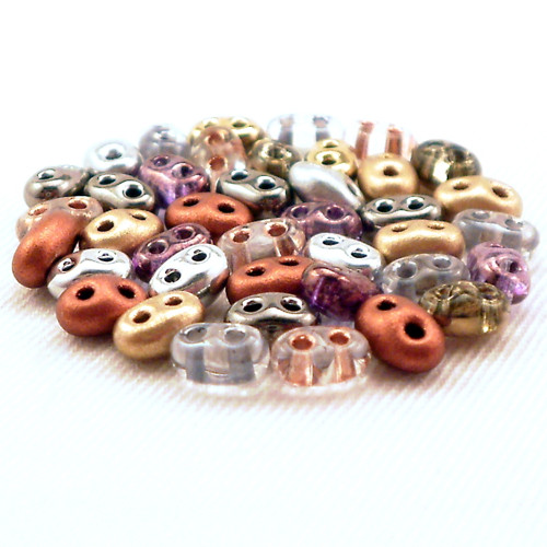 14 g PRECIOSA Twin™ 2.5x5mm Color MIX