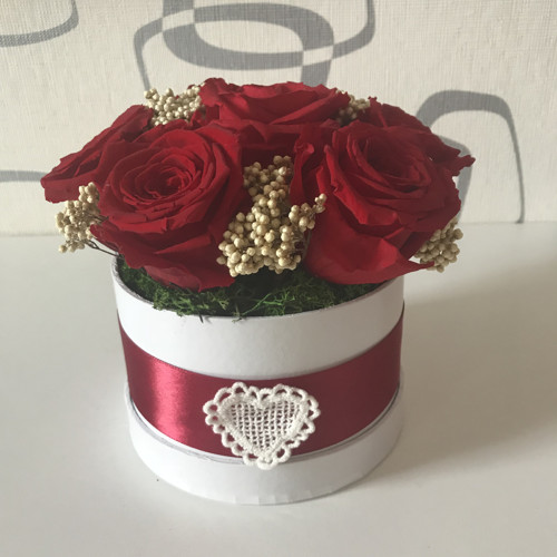 Valentýnský flower box — foto 1