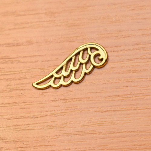 Křídlo - starozlato- 9mm x 24mm