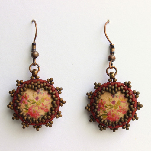The flowers in wood