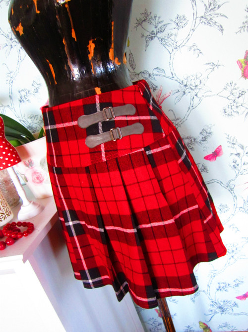 Sukýnka tartan — foto 1
