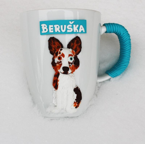 Hrníček s borderkolií