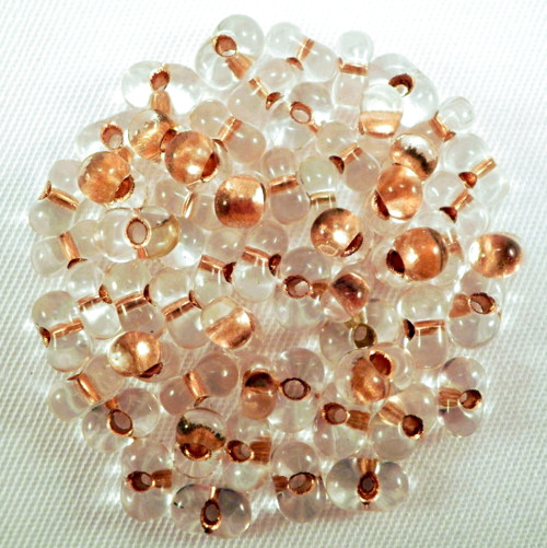 10g Rokajl Farfalle Preciosa Crystal Bronze lined