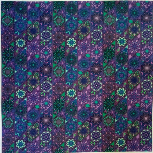 Bavlněná látka - panel 35 x 35 cm