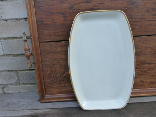 S pozlátkem...porcelánový tác, Schlaggenwald