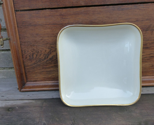 S pozlátkem...porcelánová mísa, Schlaggenwald