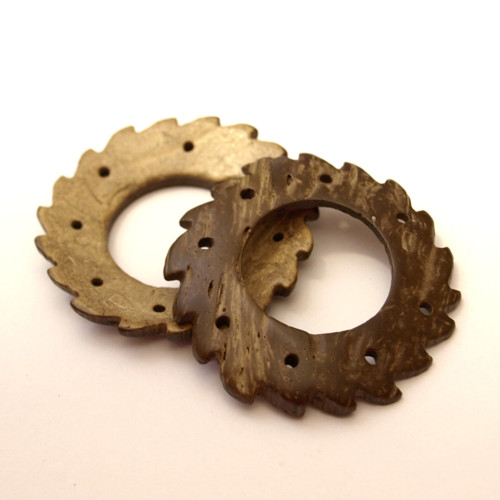 Kokosové Kroužky - tvarový 44 mm (cena 3ks)