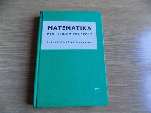 Matematika pro ekonomické školy - učebnice