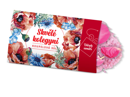 Pohlednice s dárkem Kolegyni