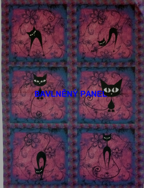 Bavlněná látka - sada 35 x 53 cm